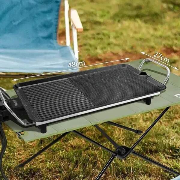 Afbeelding van WinningStar – Anti-aanbak elektrische tafelgrill – 1360 W 1 Stuks [DA01177] - 05 DA01177 web