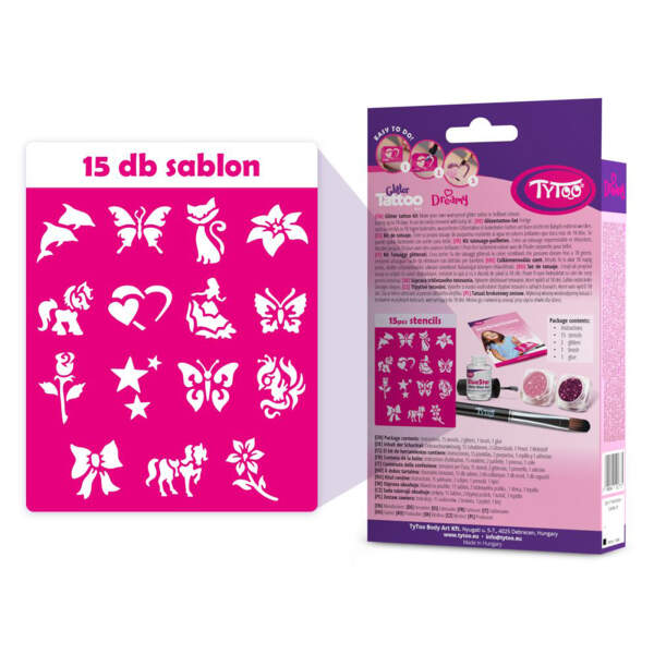 Afbeelding van Dreamy Glitter tattoo set 1 Stuks [TY50177] - 05 TY50177 web