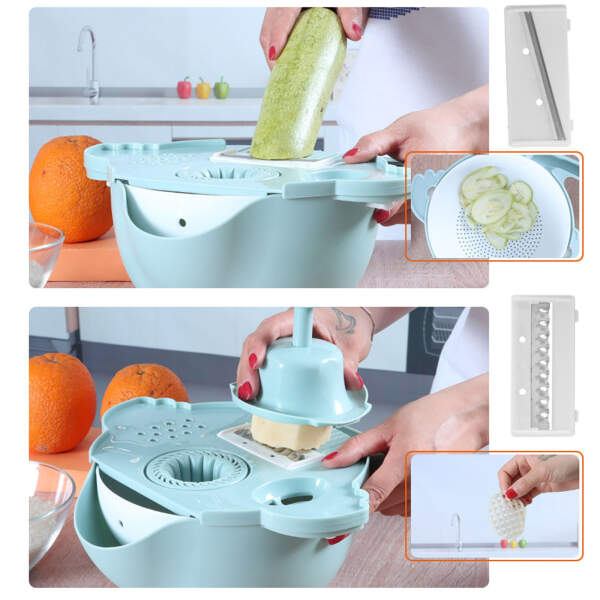 Afbeelding van Multifunctional kitchen slicer / chopping set 1 Stuks [W1094] - 05 W1094 web