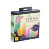 Afbeelding van Solarlantaarn - 3 kleuren - koelwitte LED - 21 cm 1 Stuks [11399G] - 06 11399G web