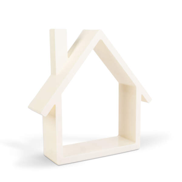 Afbeelding van Wanddecoratie - huis - 24 x 24 cm - 4 soorten 1 Stuks [11886] - 06 11886 web