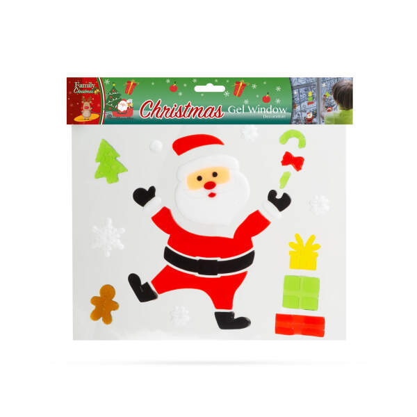 Afbeelding van Gel raamdecoratie - kerst - XXL 1 Stuks [55204X] - 06 55204X web