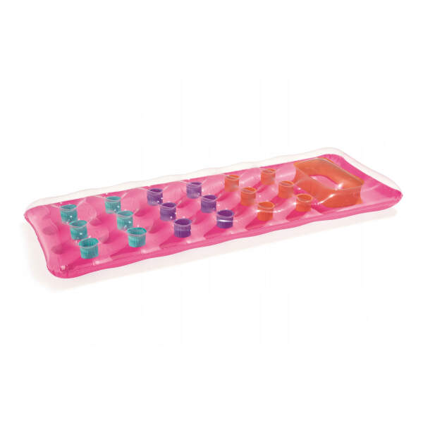 Afbeelding van Opblaasbare drijvende matras - roze - 188 x 71 cm 1 Stuks [56408C] - 06 56408C web