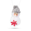 Afbeelding van Kerstboomversiering - polyester sneeuwpop - 10 cm - 4 stuks / verpakking 1 Stuks [58725] - 06 58725 web 1
