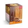 Afbeelding van Lichtgordijn - 100 LED's - warm wit - netvoeding - IP44 - 2,2 m - 8 programma's 1 Stuks [58902A] - 06