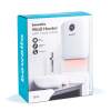 Afbeelding van Wandverwarming met handdoekhouder - 800/2000W - 240V - wit 1 Stuks [BW2104] - 07 BW2104 web