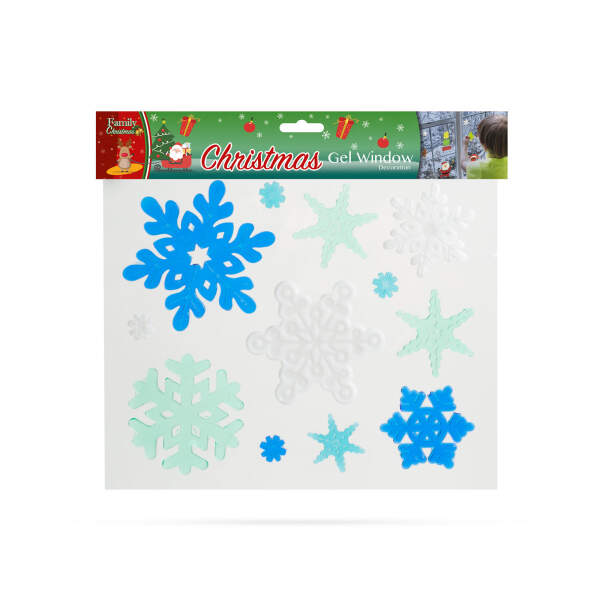 Afbeelding van Gel raamdecoratie - kerst - XXL 1 Stuks [55204X] - 08 55204X web