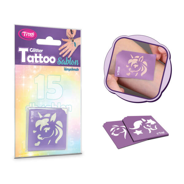 Afbeelding van Horses and Unicorns template set - 15 pcs 1 Stuks [TY50156] - 08 TY50156 web