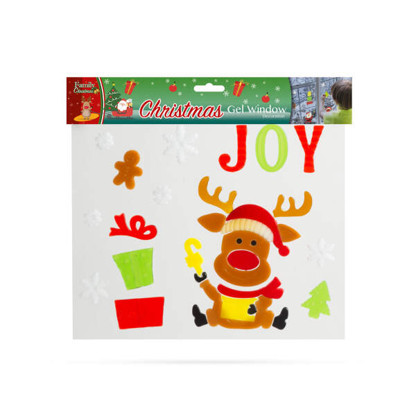 Afbeelding van Gel raamdecoratie - kerst - XXL 1 Stuks [55204X] - 09 55204X web
