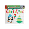 Afbeelding van Gel raamdecoratie - kerst - XXL 1 Stuks [55204X] - 10 55204X web