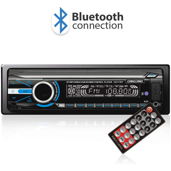 Afbeelding van MP3-speler met Bluetooth, FM-tuner en SD/MMC/USB-lezer 1 Stuks [39702] - 39702B 01 web