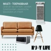 Afbeelding van 72x N'JOY LIFE Premium Viltjes Stoelpoten - Zwart - Zelfklevend Anti Kras Meubelvilt voor Meubels - 72