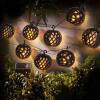 Afbeelding van Garden of Eden - Solar LED Tuinverlichting met vlameffect / Sfeerverlichting voor Buiten - Kabellengte 3.4