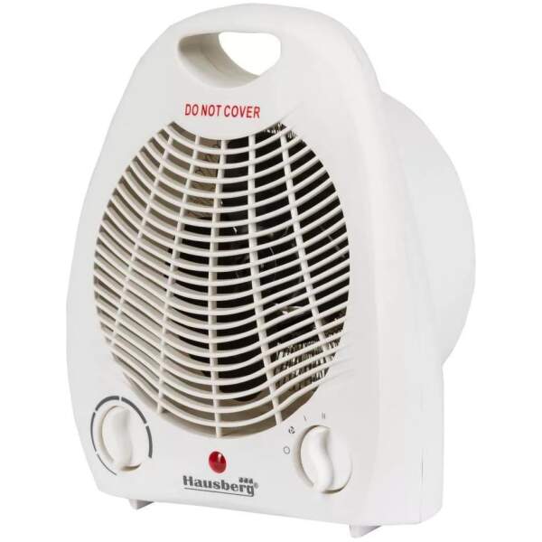 Afbeelding van Elektrische kachelventilator – 1800 – 2000W – wit 1 Stuks [DA00892] - 01 DA00892 web