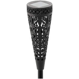 Afbeelding van Solarlamp – 7 x 7 x 40 cm – warm wit – zwart 1 Stuks [DA01191] - 01 DA01191 web