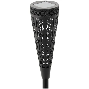 Afbeelding van Solarlamp – 7 x 7 x 40 cm – warm wit – zwart 1 Stuks [DA01191] - 01 DA01191 web