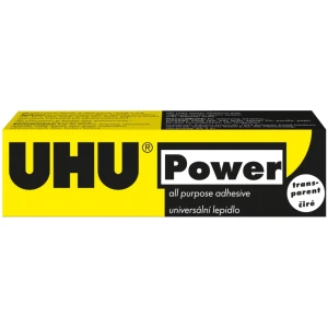 Afbeelding van UHU univerzálne transparentné lepidlo POWER TRANSPARENT 45 g 1 Stuks [U40328] - 01 U40328 web