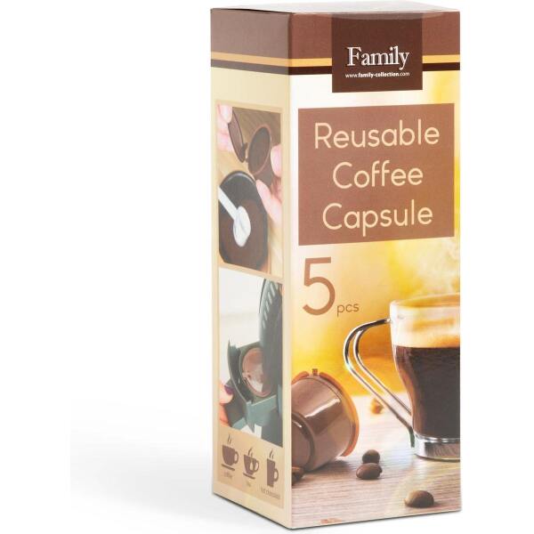 Afbeelding van 5x Herbruikbare Dolce Gusto Koffie Cup - Milieuvriendelijk - Duurzaam - Koffie Cups Capsules - Navulbare