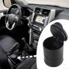 Afbeelding van 2x Universele asbak voor in de auto - Asbak met LED en Deksel - voor Bekerhouder (Autoasbak) of Buiten - 02f3
