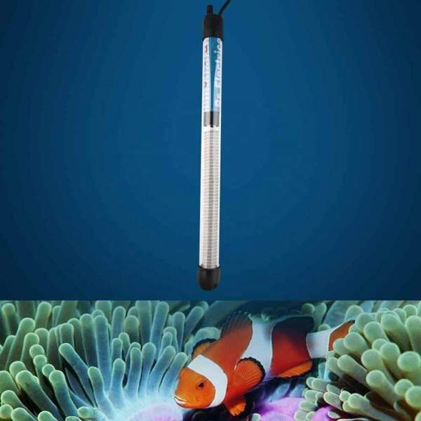 Afbeelding van Aquarium Verwarming - Verwarmingselement - Heater - Warmte Element - 100W - Max. 50L - 0639 9630 4cac 9ae0