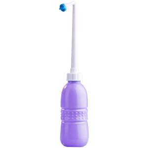 Afbeelding van Vaginale Douche - 450 ml - Paars - Peri Bottle - Intieme Verzorging - Inwendige Douche - Inwendige Reiniging