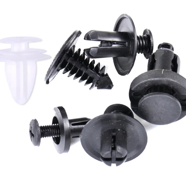 Afbeelding van Plastic Clips Popnagel - 100 stuks - Motor Kuip Clips - Auto Interieur Montage Clipjes - Trim Paneel -