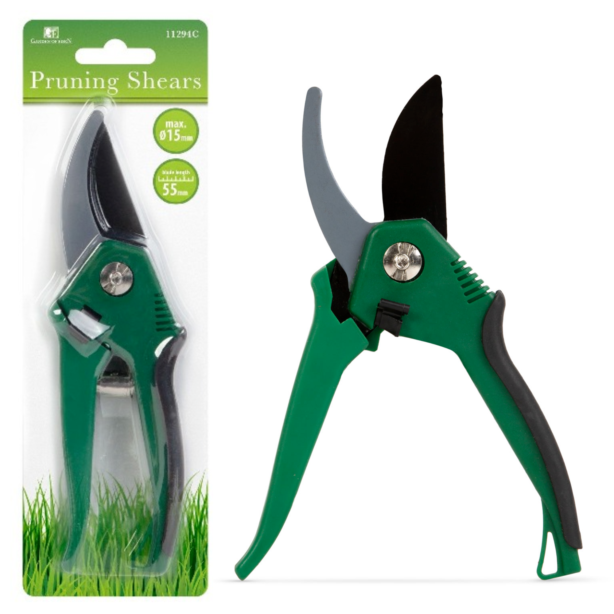 Afbeelding van Snoeischaar Garden of Eden – Voor Takken tot 15mm – Ergonomische Bloemenschaar – Gecoat Mes – Comfort