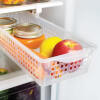 Afbeelding van Bewello - Fruitmand Koelkast Organizer Hangend - 41 x 16 x 9,5 cm - Lade Uittrekbaar- Koelkastopbergdoos -