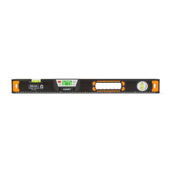 Afbeelding van Handy - Digitale Magnetische Waterpas met Magneet en Geluidsignaal - 60CM - LCD Scherm - Tolerantie 0,5mm/M -