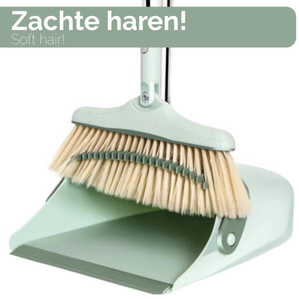 Afbeelding van Stoffer en Blik met Lange Steel - Groen - 90CM - 0ba9 6e99 4f37 a7b0 8e88f1729e69