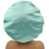 Afbeelding van 3 in 1 Douchemuts Dames - Haarhanddoek Microvezel, Slaapmuts Satijn en Douchemuts in 1 - Hoofdhanddoek