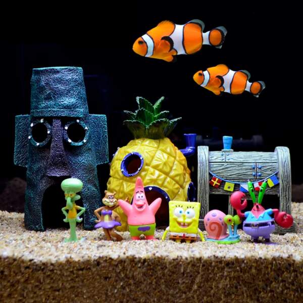 Afbeelding van Aquarium Decoratie - Ornamenten - Set van 3 - Ornamenten voor Aquaria - 11a1 56b6 4586 9f59 c68f256333f8