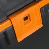 Afbeelding van Gereedschapskoffer met Wielen - Leeg - Gereedschapstrolley - Zwart met Oranje - 11b7 3764 4d41 9fae