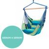 Afbeelding van Hangmat Stoel - Hangstoel voor Binnen of Buiten - Incl. 2 Kussens - Blauw - 1203 62fa 45e6 9a49 b2d4d2cc4c57
