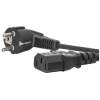 Afbeelding van AC Voedingskabel Stroomkabel 3 Meter - 16 A / 250 V - 3 x 0.75 mm² - 139a 2b37 481b bd21 d051ff94e4fe