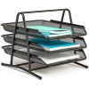 Afbeelding van Metalen Brievenbak - Documentenrek - Postsorteerder - Brievenhouder Postbakje - Bureau Organizer en