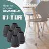 Afbeelding van N'JOY LIFE - 24x Premium Stoelpoot beschermers Flexibel - Stoelpootdoppen 14-21 mm voor Ronde Stoelpoten