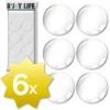 Afbeelding van 6x N'JOY LIFE Zelfklevende Deurstopper 40mm – Grote Transparante Stootdopjes voor Deurbescherming