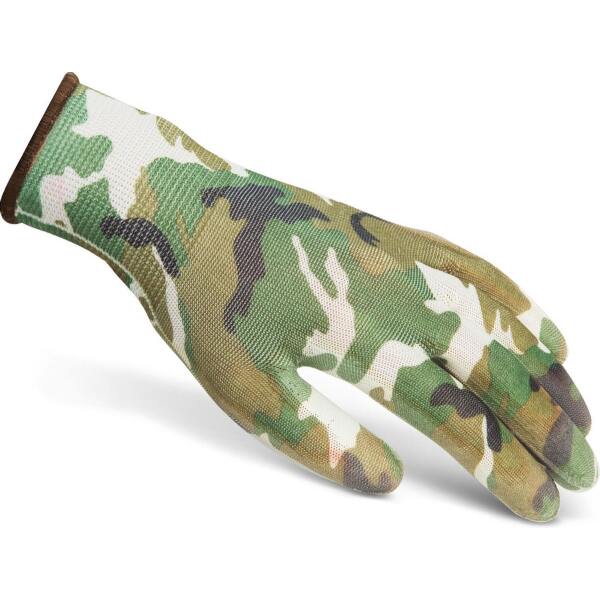Afbeelding van 3 paar Werkhandschoenen Dames - Tuinhandschoenen - L - Herbuikbaar - 3x verschillend design - BPK - 1cc0 6430