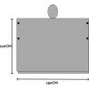 Afbeelding van Regenponcho / Fietsponcho Herbruikbaar voor Volwassenen ( Dames en Heren ) - 200x110cm - 100% Ripstop