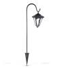 Afbeelding van Garden of Eden - Landelijke Tuinlantaarn LED Solar op Prikspot - 80 cm Hoog - Tuinverlichting /