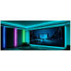 Afbeelding van Waterdichte LED Strip 5 meter RGB Kleuren met Afstandsbediening - IP44 Waterdicht - 300 LED's - 1f04