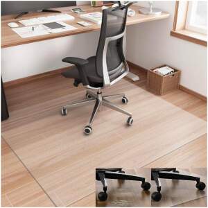Afbeelding van Vloerbeschermer - Bureaustoelmat PVC - Voor Harde Vloeren - 100x140cm - Transparant - 1f3e ac91 44b5 8e99