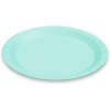 Afbeelding van Kartonnen Bordjes Blauw 23cm 12 stuks - Wegwerp borden - Feest/Verjaardag/BBQ borden / Gebak Bordjes -