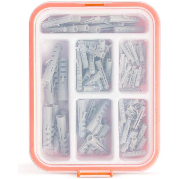Afbeelding van Handy - Pluggen / Pluggenset - Assortiment - 4mm,5mm,6mm,7mm,8mm,10mm - 100 Stuks - 2056 3e12 4fa0 97f1