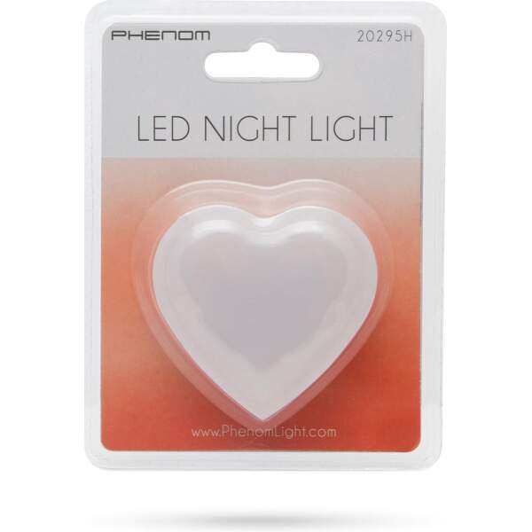 Afbeelding van Nachtlampje voor Kinderen - Kind Stopcontact Hart Lamp - Stopcontact Lampje Meisje - Babykamer en Kinderkamer