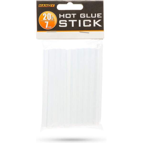Afbeelding van Handy - Lijmpistool Vullingen - Lijmpatronen 7MM Rond - 100MM Lang - Lijm Patronen voor Lijmpistool O.A.