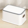 Afbeelding van Opstapje Kind - Max 100kg - Wit - Antislip Krukje - WC Krukje - Kinder Opstapjes - WC Trainer - WC Kinderhulp