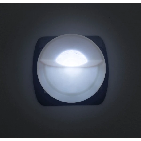 Afbeelding van Nachtlampje Stopcontact Stekkerlamp - Wit - Automatisch met Dag/Nacht Sensor - Voor Kinderen / Volwassenen -