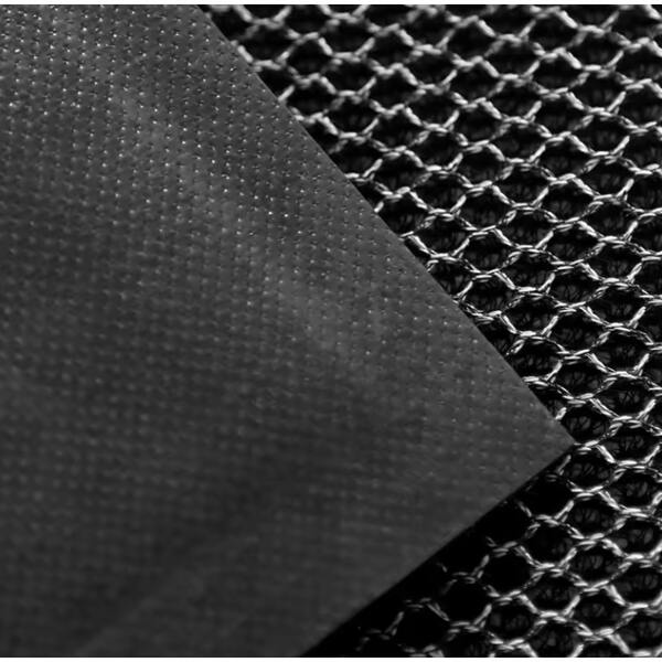 Afbeelding van 3D Mesh Deurmat Anti-Slip voor binnen - 90x60cm - Rubber/Stof - Zwart - Droogloopmat Antislip - 2984 f6ad